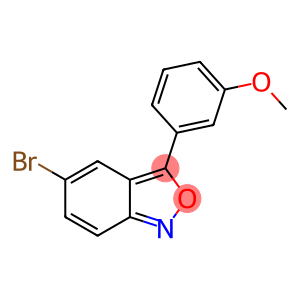 2,1-Benzisoxazole, 5-bromo-3-(3-methoxyphenyl)-