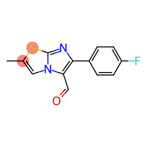 6-(4-FLUOROPHENYL)-2-METHYLIMIDAZO[2,1-B]THIAZOLE-5-CARBOXALDEHYDE