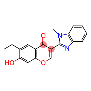 6-ethyl-7-hydroxy-3-(1-methyl-1H-benzo[d]imidazol-2-yl)-4H-chromen-4-one