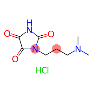 1-[3-(dimethylamino)propyl]imidazolidine-2,4,5-trione hydrochloride