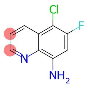 5-Chloro-6-fluoroquinolin-8-amine