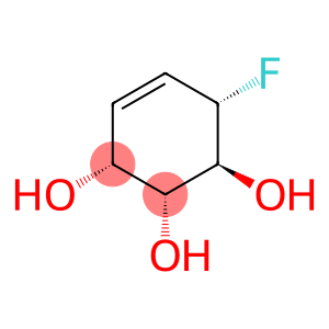 4-Cyclohexene-1,2,3-triol,6-fluoro-,[1S-(1alpha,2beta,3beta,6beta)]-(9CI)