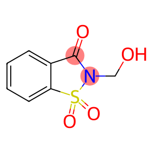 2-(hydroxymethyl)-1,2-benzisothiazol-3(2H)-one 1,1-dioxide