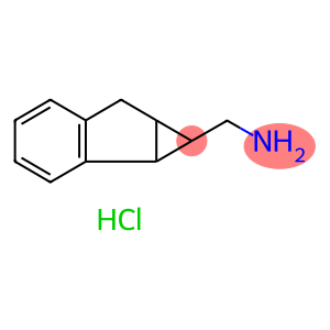 1-{1h,1ah,6h,6ah-cyclopropa[a]inden-1-yl}methanamine hydrochloride