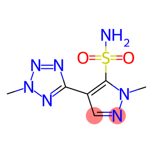 1-Methyl-4-(2-methyl-2H-tetrazol-5-yl)-1H-pyrazole-5-sulfonamide