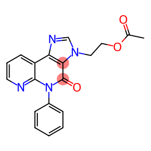 4H-Imidazo[4,5-c][1,8]naphthyridin-4-one, 3-[2-(acetyloxy)ethyl]-3,5-dihydro-5-phenyl-