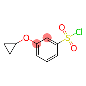 3-cyclopropoxybenzene-1-sulfonyl chloride