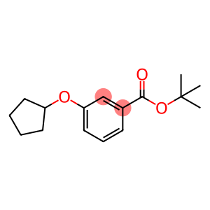 3-Cyclopentyloxy-benzoic acid tert-butyl ester