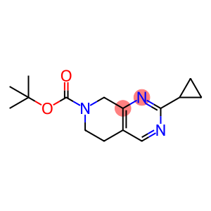 Pyrido[3,4-d]pyrimidine-7(6H)-carboxylic acid, 2-cyclopropyl-5,8-dihydro-, 1,1-dimethylethyl ester