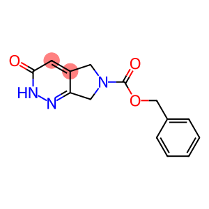 6H-Pyrrolo[3,4-c]pyridazine-6-carboxylic acid, 2,3,5,7-tetrahydro-3-oxo-, phenylmethyl ester