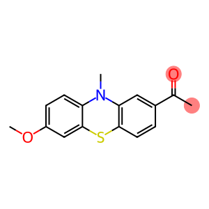 1-(7-Methoxy-10-methyl-10H-phenothiazin-2-yl)ethanone