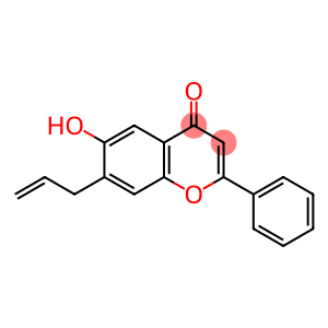 7-Allyl-6-hydroxy-2-phenyl-4H-chromen-4-one