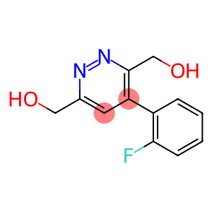 (4-(2-fluorophenyl)pyridazine-3,6-diyl)dimethanol