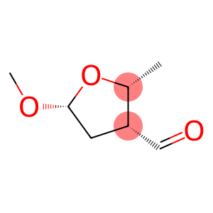 3-Furancarboxaldehyde, tetrahydro-5-methoxy-2-methyl-, [2R-(2alpha,3alpha,5alpha)]- (9CI)