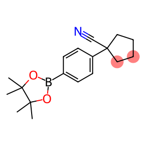 1-(4-(4,4,5,5-四甲基-1,3,2-二氧硼杂环戊烷-2-基)苯)环戊烷E-1-CARBONI三LE