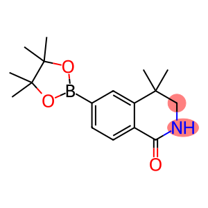 1(2H)-Isoquinolinone, 3,4-dihydro-4,4-dimethyl-6-(4,4,5,5-tetramethyl-1,3,2-dioxaborolan-2-yl)-