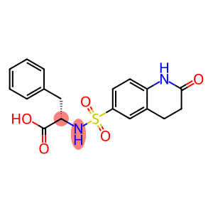 2-{[(2-oxo-1,2,3,4-tetrahydroquinolin-6-yl)sulfonyl]amino}-3-phenylpropanoic acid