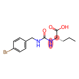 2-({[(4-bromophenyl)methyl]carbamoyl}amino)pentanoic acid