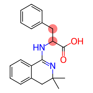 2-(3,3-DIMETHYL-3,4-DIHYDRO-ISOQUINOLIN-1-YLAMINO)-3-PHENYL-PROPIONIC ACID