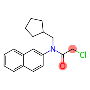 2-chloro-N-(cyclopentylmethyl)-N-(naphthalen-2-yl)acetamide