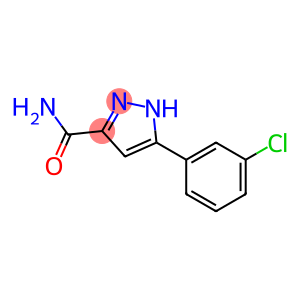 3-(4-Chlorophenyl)-1H-pyrazole-5-carboxamide ,97%