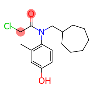 Acetamide, 2-chloro-N-(cycloheptylmethyl)-N-(4-hydroxy-2-methylphenyl)-