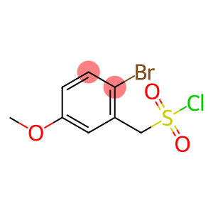 (2-bromo-5-methoxyphenyl)methanesulfonyl chloride