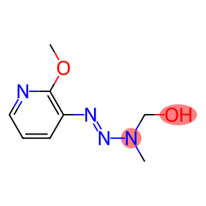 Methanol, [3-(2-methoxy-3-pyridinyl)-1-methyl-2-triazenyl]- (9CI)