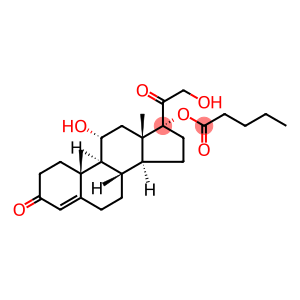 Pregn-4-ene-3,20-dione, 11,21-dihydroxy-17-[(1-oxopentyl)oxy]-, (11α)- (9CI)