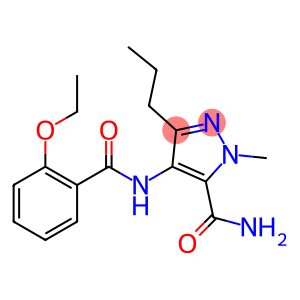 1-甲基-3-丙基-4-(2-乙氧基苯甲酰胺基)吡唑-5-甲酰胺