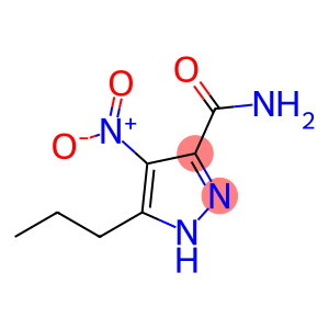 4-硝基-3-丙基-1H-吡唑-5-甲酰胺
