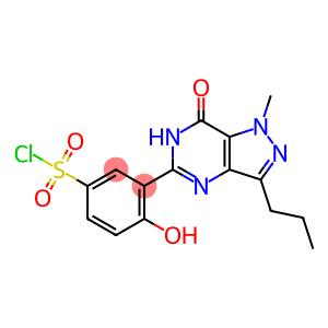 5-(5-Chlorosulfonyl-2-hydroxyphenyl)-1-Methyl-3-propyl-1,6-dihydro-7H-pyrazolo[4,3-d]py