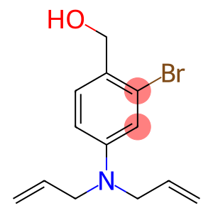 3-Bromo-N,N-diallyl-4-hydroxymethyl aniline