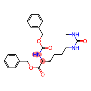 1-Methyl-3-[(5S)-5-[[(benzyloxy)carbonyl]amino]-5-[(benzyloxy)carbonyl]pentyl]urea