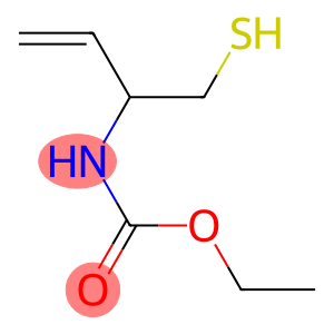 Carbamic  acid,  [1-(mercaptomethyl)-2-propenyl]-,  ethyl  ester  (9CI)