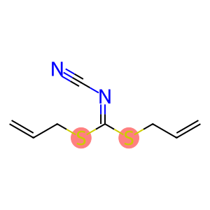 Carbonimidodithioic acid, N-cyano-, di-2-propen-1-yl ester