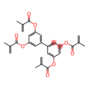 2-Propenoic acid, 2-methyl-, 1,1',1'',1''-[1,1'-biphenyl]-3,3',5,5'-tetrayl ester