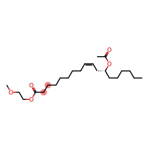 2-Methoxyethylester kyseliny acetylricinolove