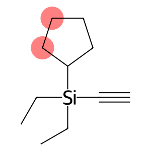 cyclopentyldiethylethynylsilane