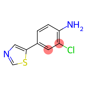 2-氯-4-(噻唑-5-基)苯胺