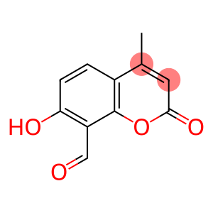 8-甲酰基-7-羟基-4-甲基香豆素