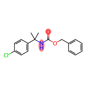 Benzyl N-[2-(4-chlorophenyl)propan-2-yl]carbaMate