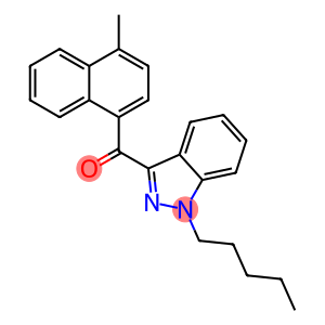 Methanone, (4-methyl-1-naphthalenyl)(1-pentyl-1H-indazol-3-yl)-