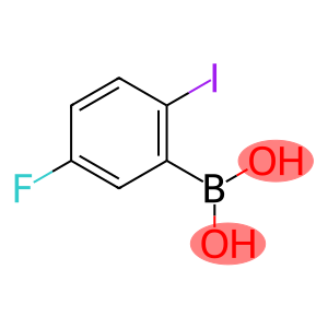 (5-Fluoro-2-iodophenyl)boronic acid