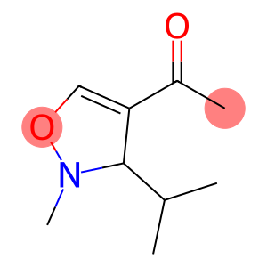 Ethanone, 1-[2,3-dihydro-2-methyl-3-(1-methylethyl)-4-isoxazolyl]- (9CI)