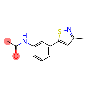 Acetamide, N-[3-(3-methyl-5-isothiazolyl)phenyl]-