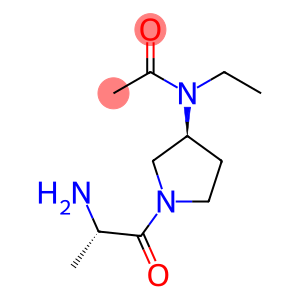 N-[(S)-1-((S)-2-AMino-propionyl)-pyrrolidin-3-yl]-N-ethyl-acetaMide