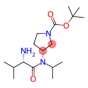 (R)-3-[((S)-2-Amino-3-methyl-butyryl)-isopropyl-amino]-pyrrolidine-1-carboxylic acid tert-butyl ester