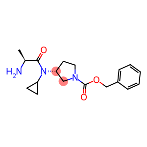 (R)-3-[((S)-2-AMino-propionyl)-cyclopropyl-aMino]-pyrrolidine-1-carboxylic acid benzyl ester