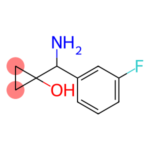 1-(amino(3-fluorophenyl)methyl)cyclopropanol